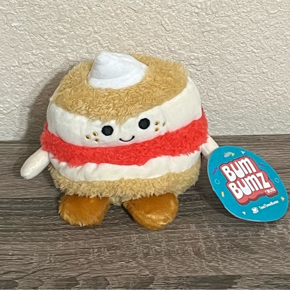 Bum Bumz Other - Bum Bumz By Russ Tea Time Bumz 5” Seymour The British Scone Plush